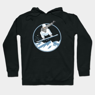 Winter Snowboarder Hoodie